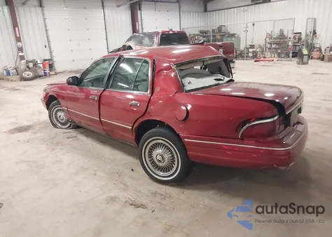 1995 Mercury Grand Marquis Gs из США, поврежденный, VIN 2MELM74W0SX628183